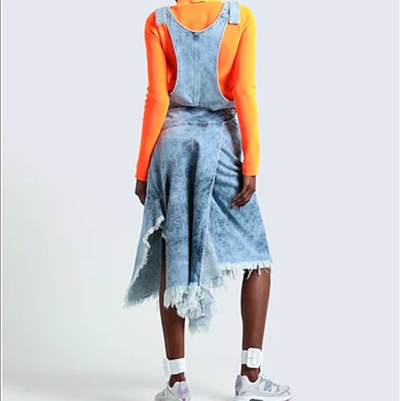 Unique Marques Almeida Dungaree dress NWOT - Picture 2 of 16